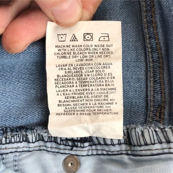 Lee Womens Jeans Size 22M Blue Denim Regular Fit Straight Leg Mid Rise Classic - Picture 10 of 16